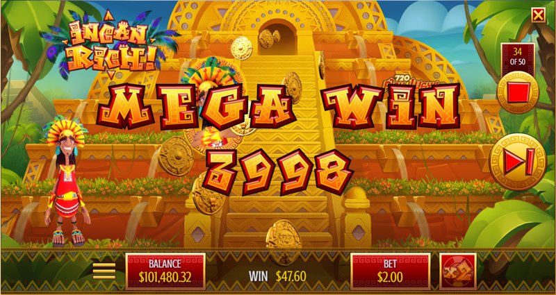 Incan Rich Slot Machine Review (RTP 95%)