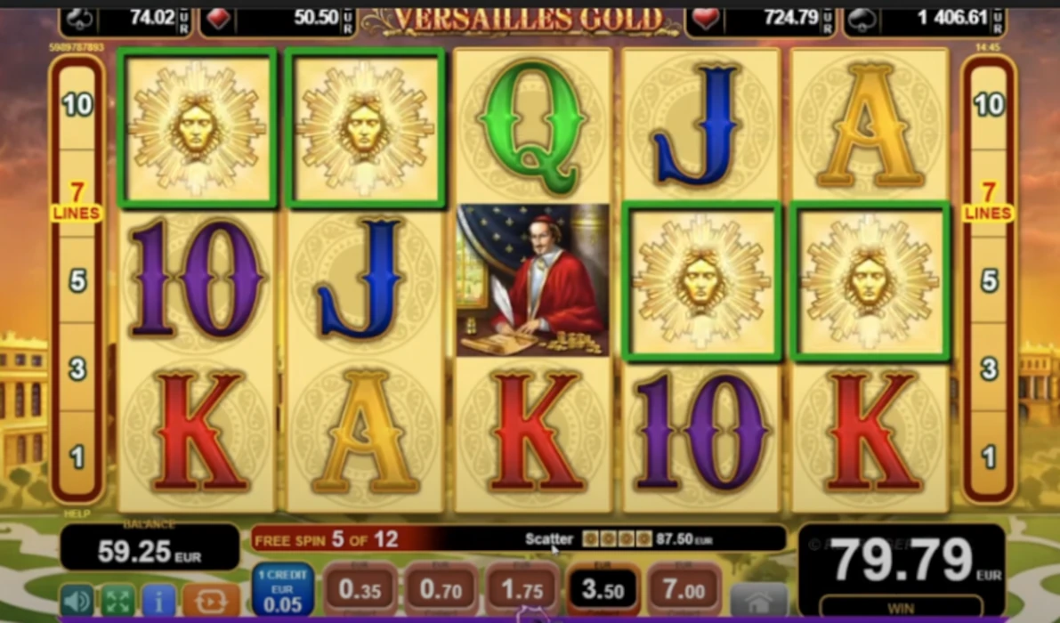 Versailles Gold Slot game